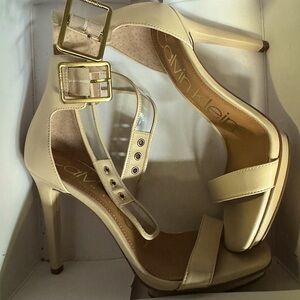 NEW! Calvin Klein Heels Sandals